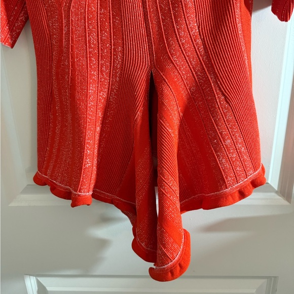 NWOT - Proenza Schouler Black Label  Orang Short Sleeve Sweater Size M - Picture 6 of 14